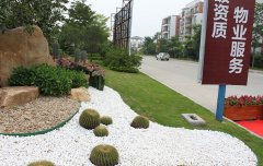 貴陽草石分隔帶成品案例